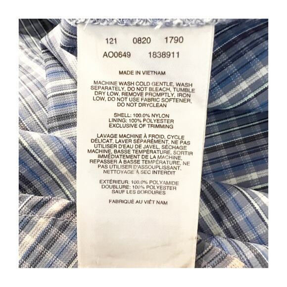 Columbia Men’s Striped Button Front Long Sleeve Outdoor Shirt Vented Mesh Medium - Picture 10 of 11